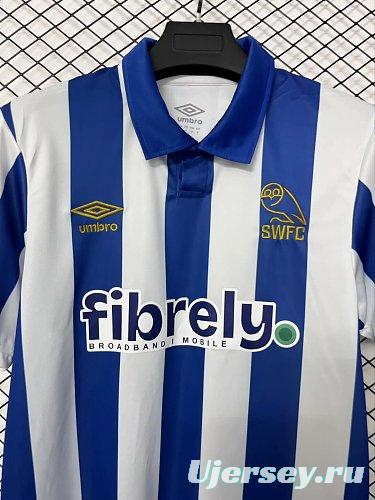 Player Version 26/27 Sheffield Wednesday Blue & White Stripes Home Jersey