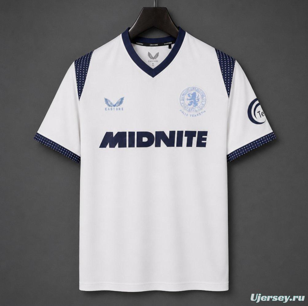 26/27 Middlesbrough FC Away White Jersey