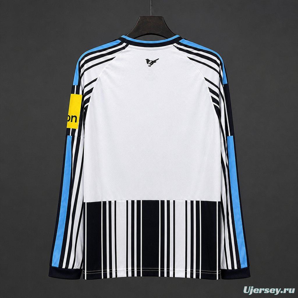 26/27 Newcastle United Home Long Sleeve  Jersey