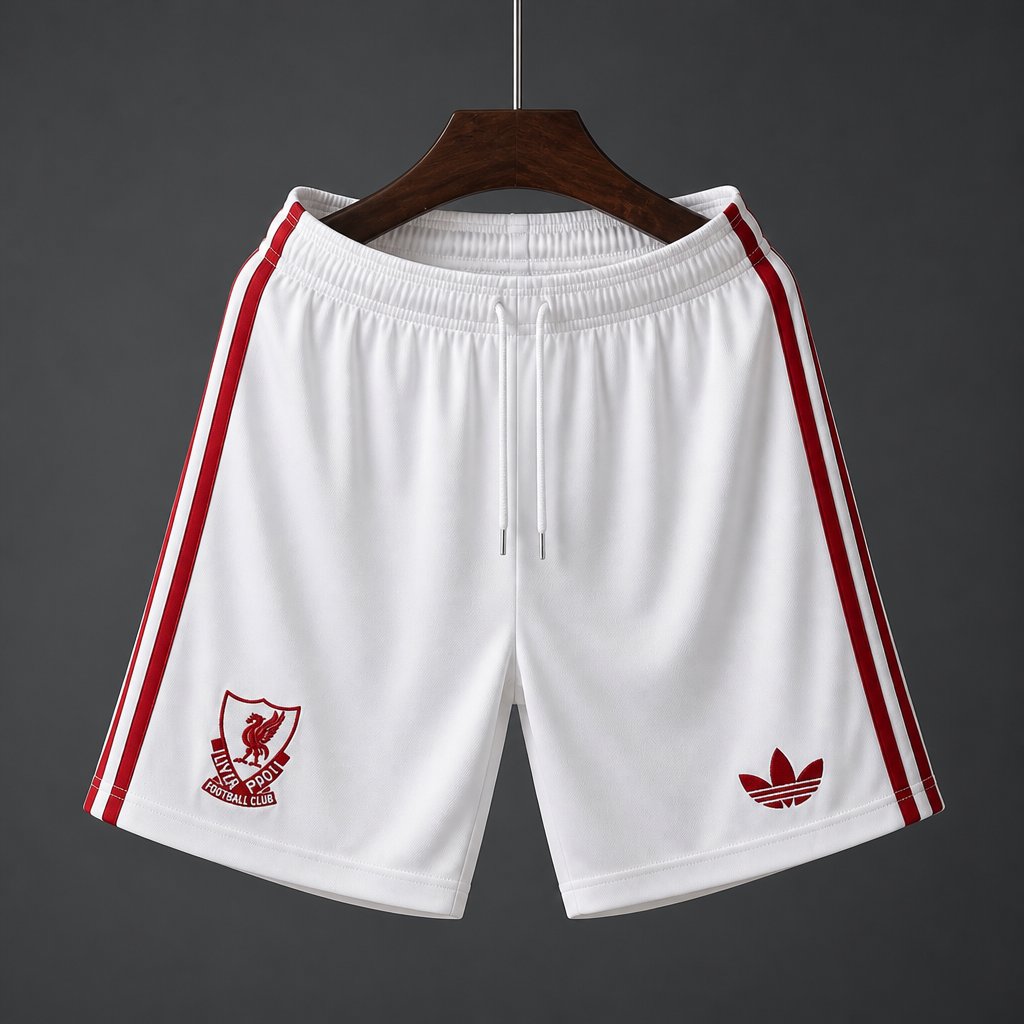 26/27 Liverpool White  Shorts