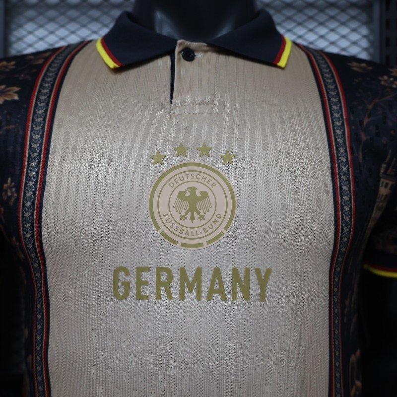 Player Version 2026 Germany National Team Training Heritage Pattern Jersey
