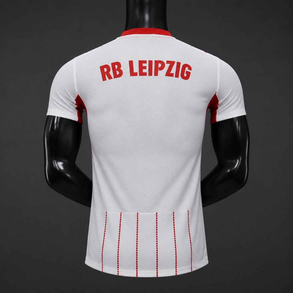 Player Version 26/27 RB Leipzig Home White  Stripes Jersey