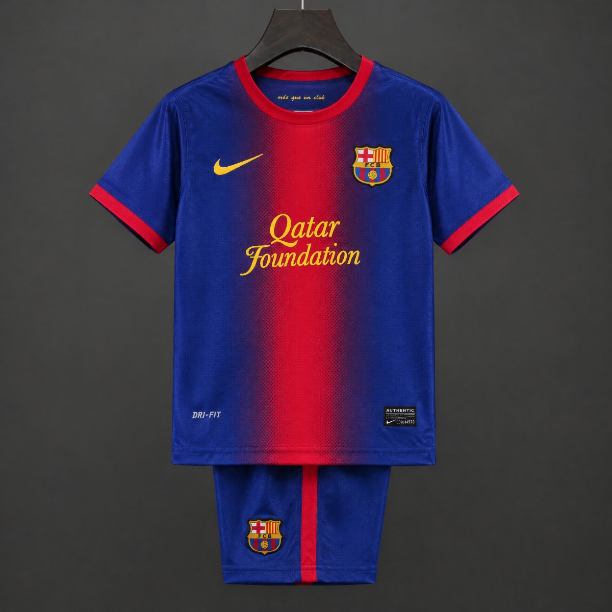 Retro Kids 12/13 FC Barcelona Home Jersey