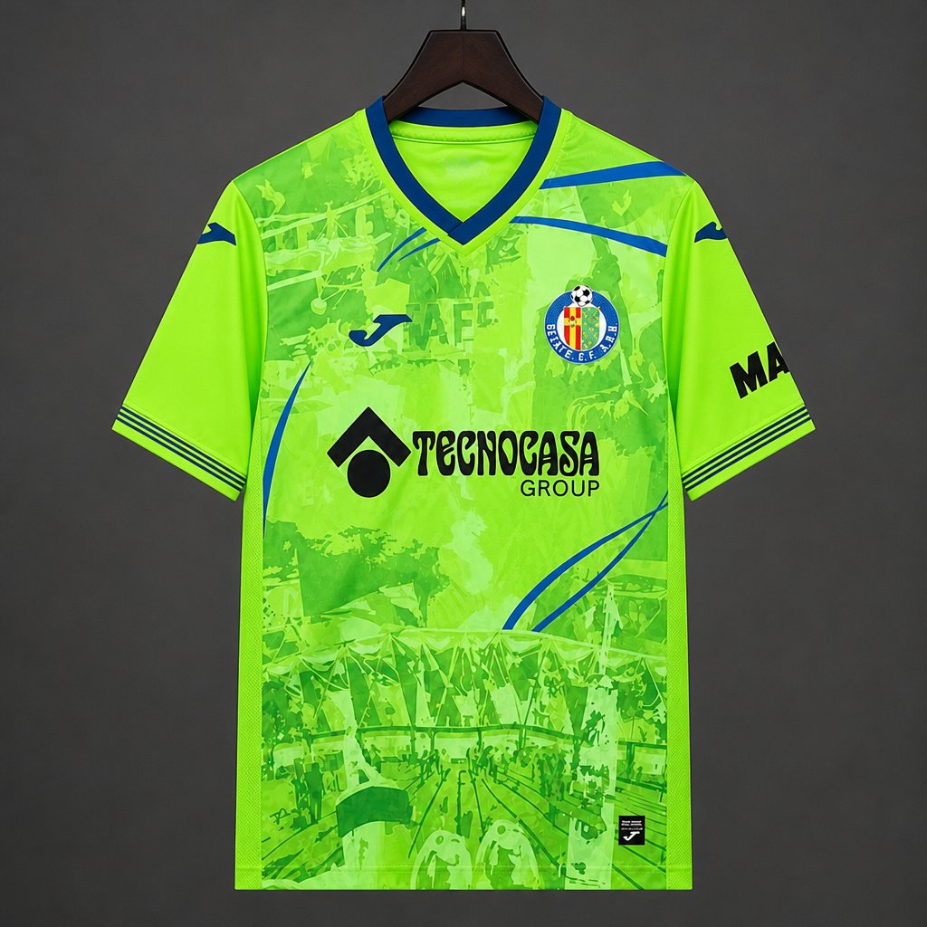 26/27 Getafe Conference League Away Green Jersey