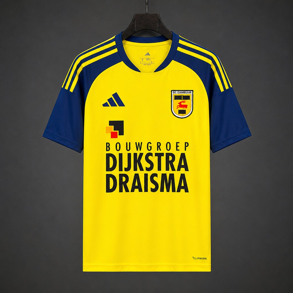 26/27 Cambuur Home Yellow Jersey